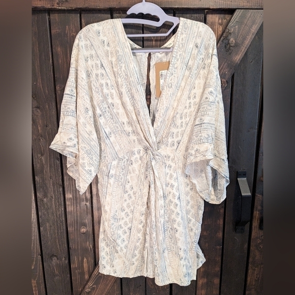 Stanton size M Taupe and grey top - Picture 1 of 5